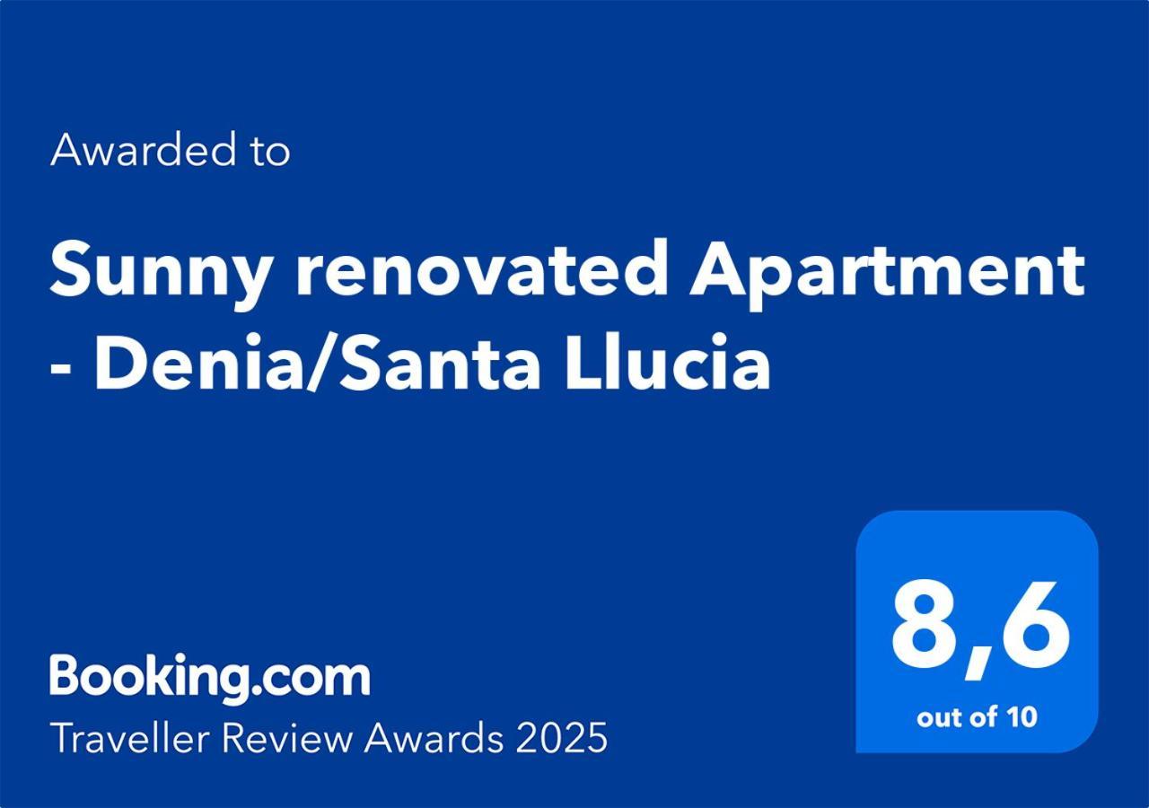 Sunny Renovated Apartment - Denia/Santa Llucia Ngoại thất bức ảnh